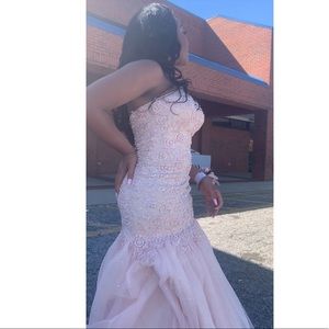 Beautiful Sparkling mermaid homecoming/prom dress